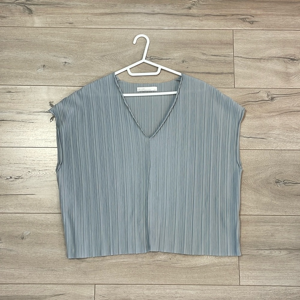 OAK + FORT Pleated Top